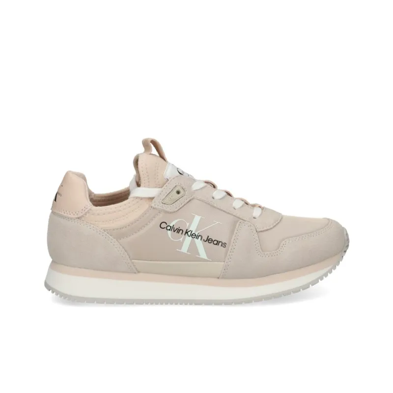 CKJ CALVIN KLEIN JEANS Low Top Casual Shoes Women's Pink-1