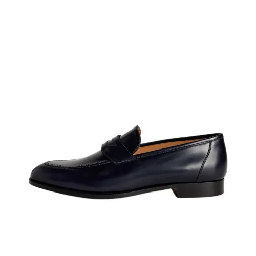Loro Piana Sergio Loafers Men's Marine Blue