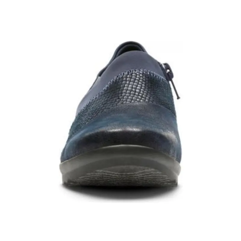 Clarks Cloudsteppers Casual Single Shoes Women's Marine Blue-3