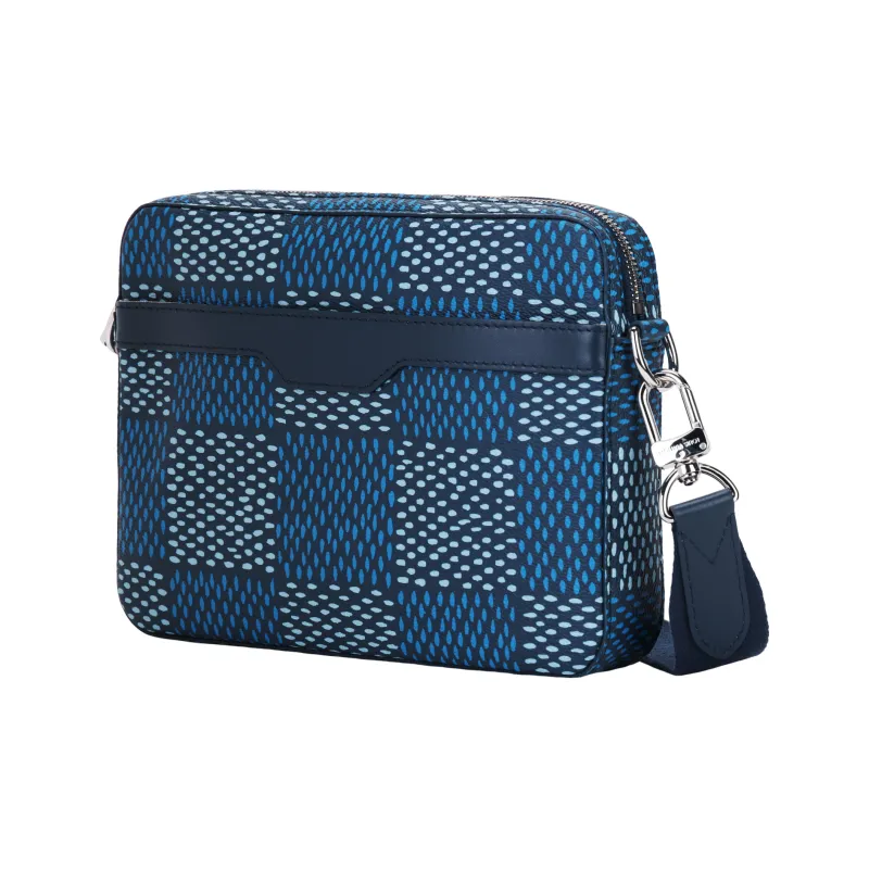 LOUIS VUITTON Trio Messenger Damier Heritage Blue-2