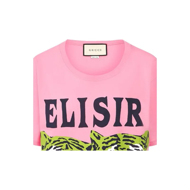 GUCCI Regular T Shirt Women's Pink-5