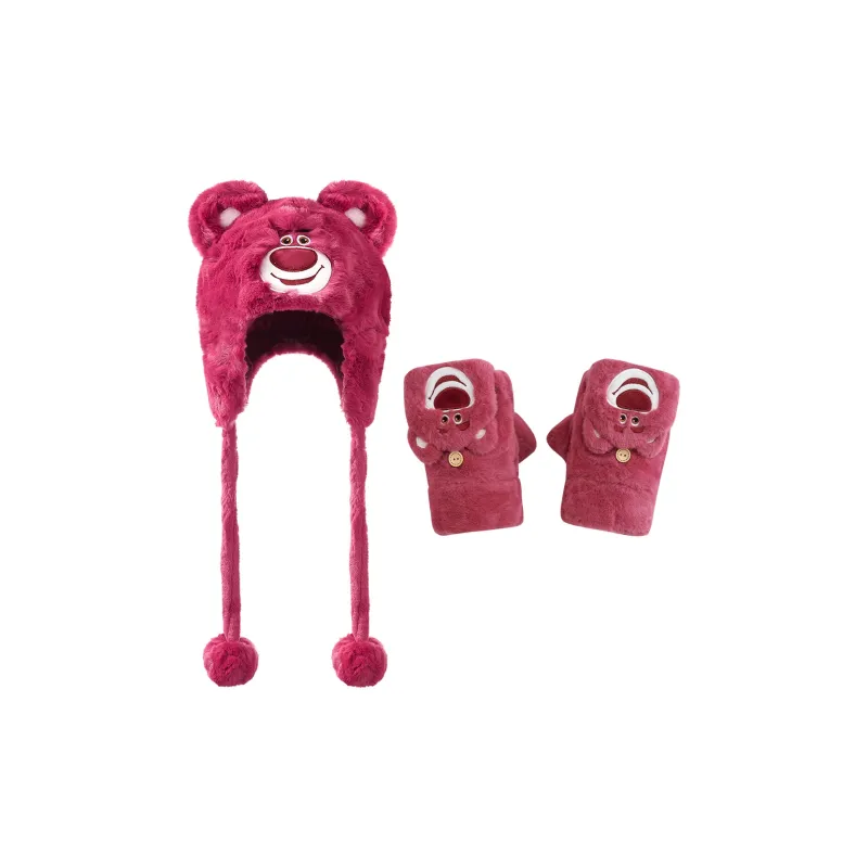 Disney Strawberry Bear Series Polyester Beanies Women's-0