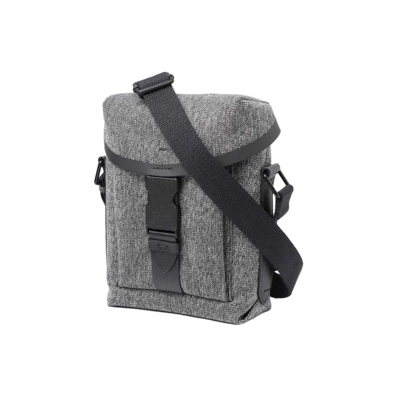 Maison Margiela Cotton Shoulder Bag, Crossbody Bag Men's Gray-2