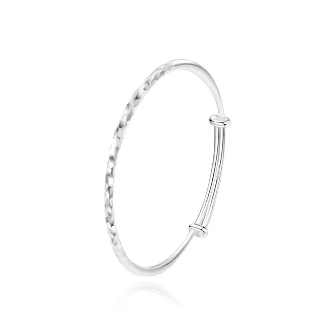 Chongqing Gold Store S999 Fine Silver Bangles Women's-0