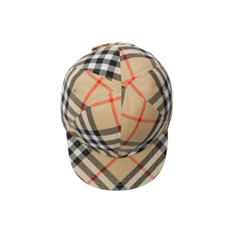 Burberry Check Baseball Cap-1