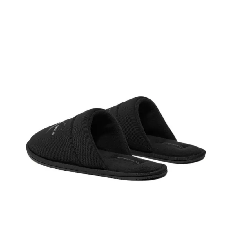 CKJ CALVIN KLEIN JEANS Closed Toe Slippers Men's Black-2