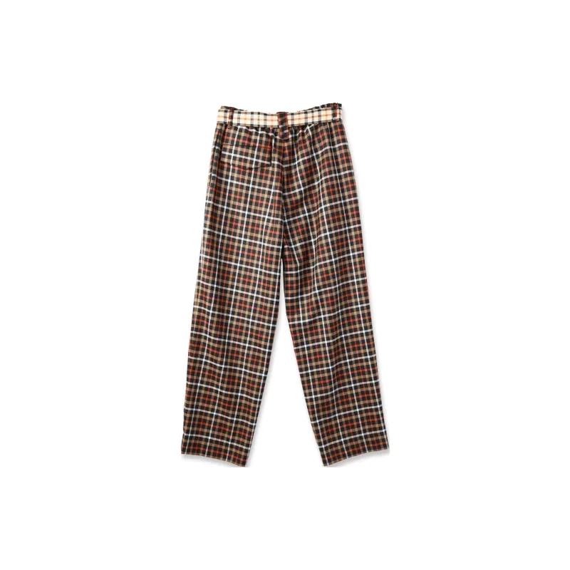 CULLNI x DAKS LONDON FW24 Casual Pants Unisex Black Multicolor-1