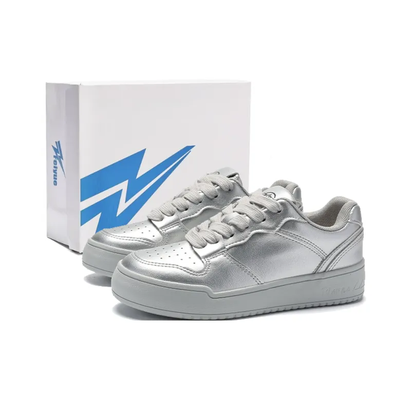 Feiyue Abrasion Resistant Breathable Low Top Air Force Skateboard Shoes Women's-23