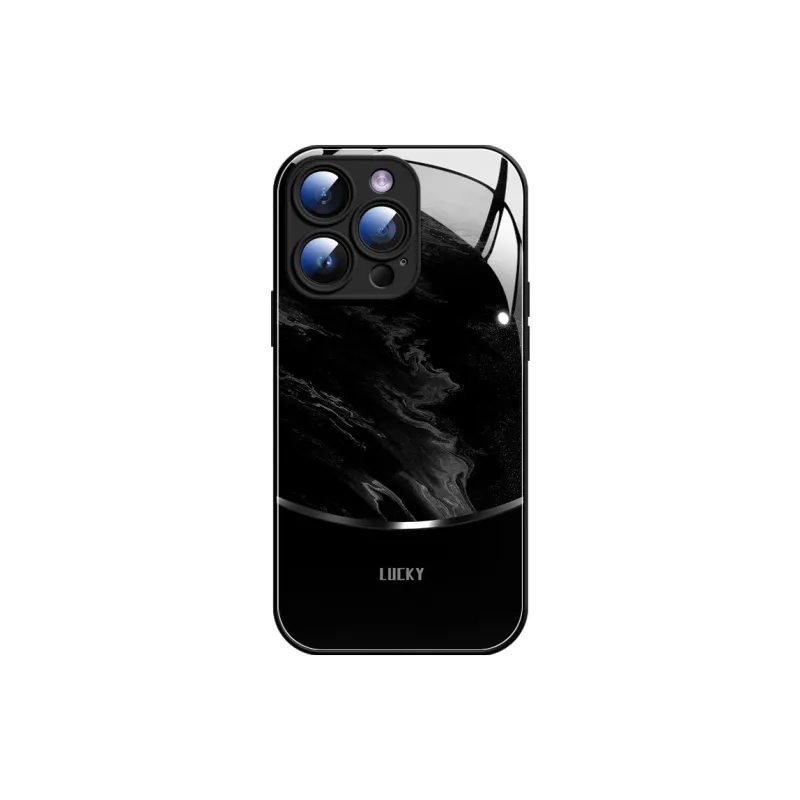 SUPER MOUSE Glass Material Phone Cases Compatibility Apple IPhone 16/15/14/Pro/Max Couple Trendy And Cool Luxury-6
