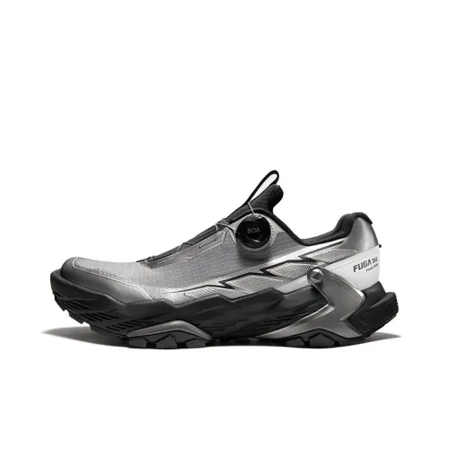 KAILAS FUGA Black Mountain Low Top King Grip Power On Large Slopes Running Shoes Men's Original Color