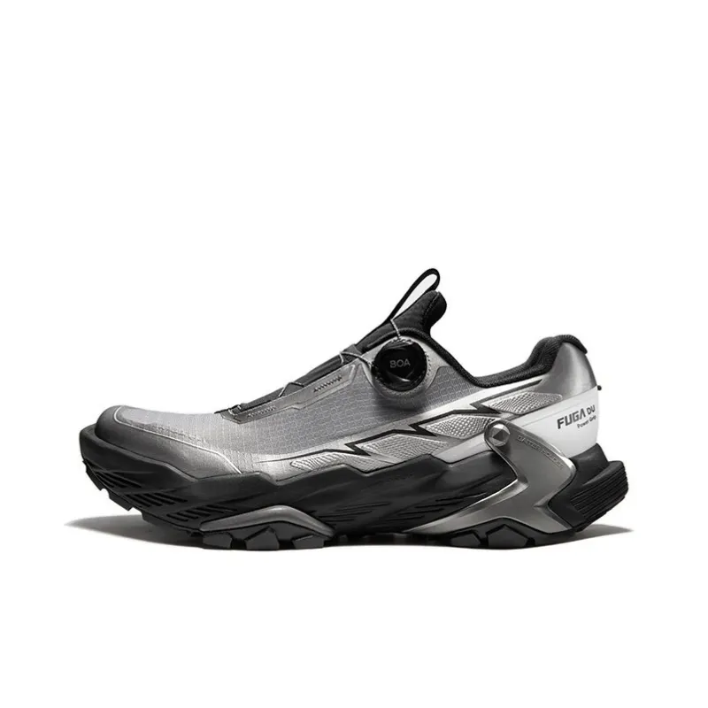 KAILAS FUGA Black Mountain Low Top King Grip Power On Large Slopes Running Shoes Men's Original Color-0