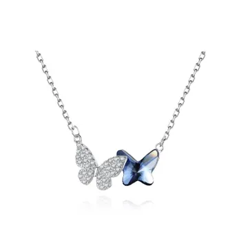 Chongqing Gold Store S925 Silver Cubic Zirconia Necklaces Women's