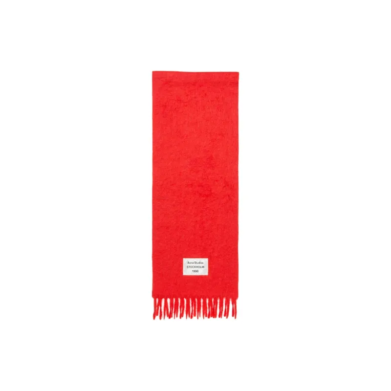 Acne Studios Fringed Scarf-0