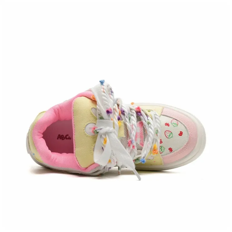ABCIO Slip Resistant Cushioning Low Top Skateboard Shoes Unisex-38