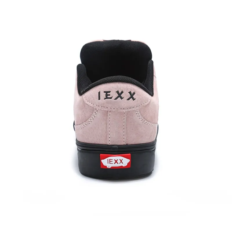 IEXX Coverage Slip Resistant And Abrasion Resistant Low Top Skateboard Shoes Unisex Pink Black-5