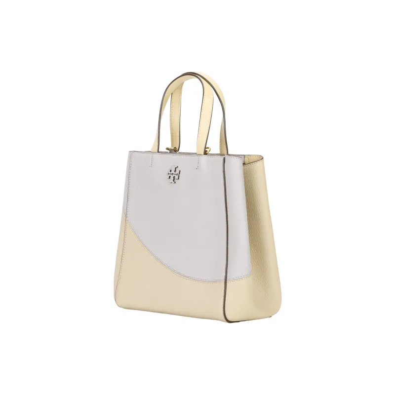 TORY BURCH Sheepskin One Shoulder Handbags Medium Size Women's Bay Gray Multicolor-1