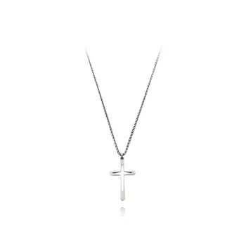 LuluCanaan Titanium Steel Necklaces Men's