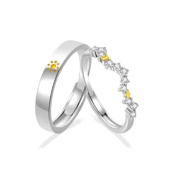 Chongqing Gold Store S925 Silver Rings Unisex