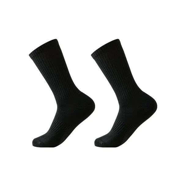 MIIOW Knee-High Socks Unisex Combo Set Black And White Socks-6