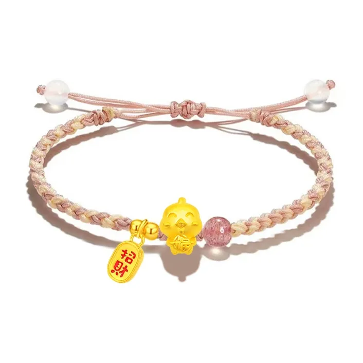 LIU GUI FU JEWELRY Gold Bracelet Unisex-11