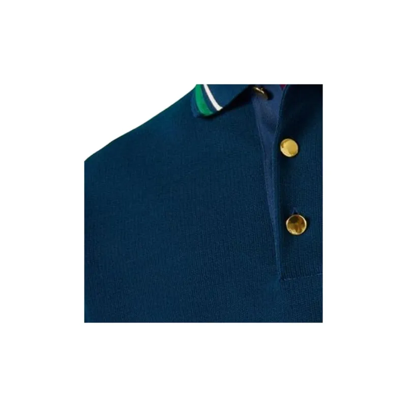 GUCCI FW23 Polo Shirt Men's Lake Blue-4