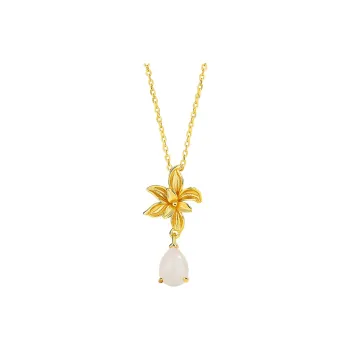 Red All Year Round Chalcedony Necklaces Women's