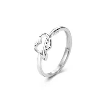 Floating Joy 925 Sterling Silver Rings Unisex