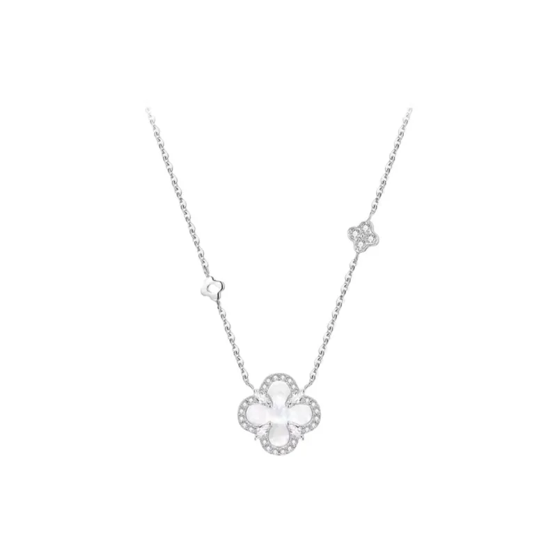 QUIET LOVE S925 Silver Necklaces Women's-0