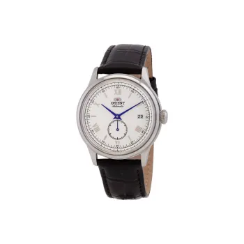 ORIENT Automatic Mechanical Movement Cow Leather Strap Watch 38.4mm Men's Watches White Dial
