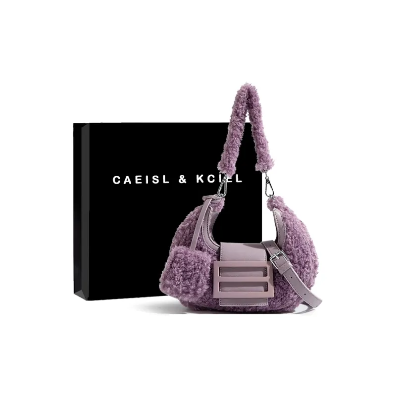 CAEISL&KCIEL Polyurethane Synthetic Leather Shoulder Bag Regular Women's Purple-0