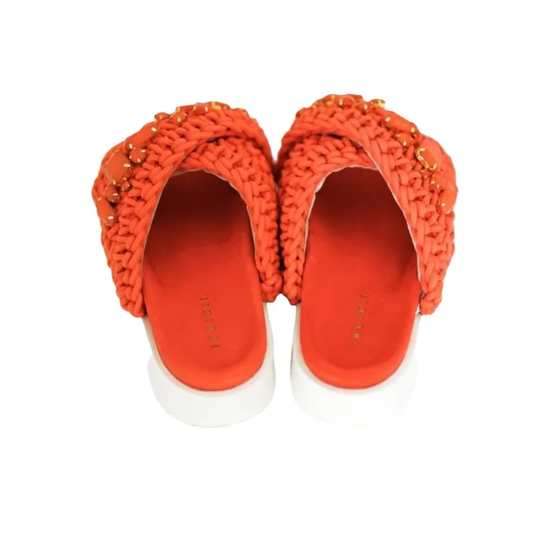 Inuikii Slide Slippers Women's Orange-4