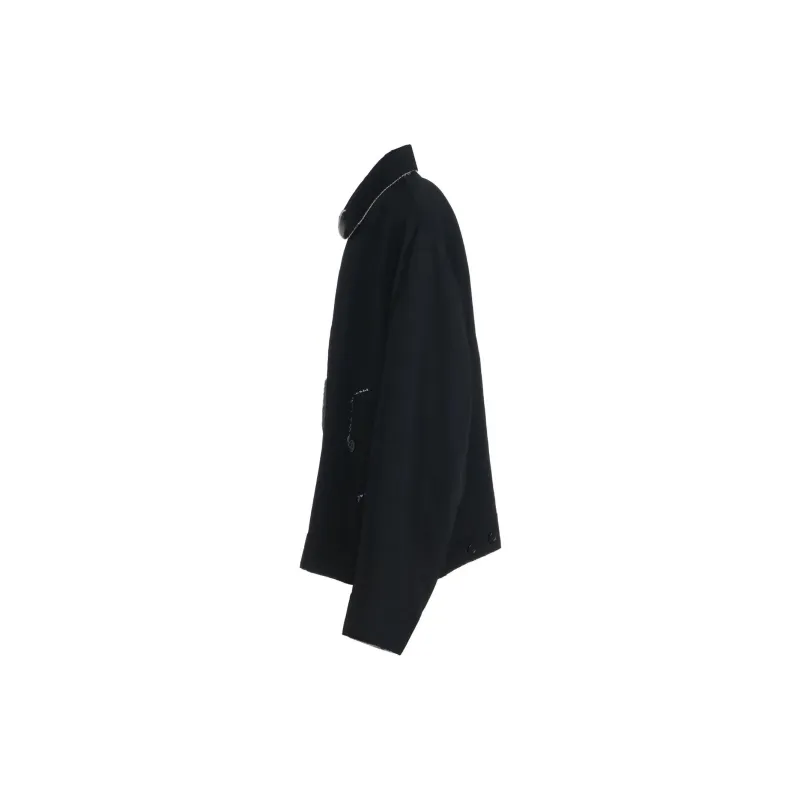 Yohji Yamamoto S'YTE Jackets Coats Unisex Black-3