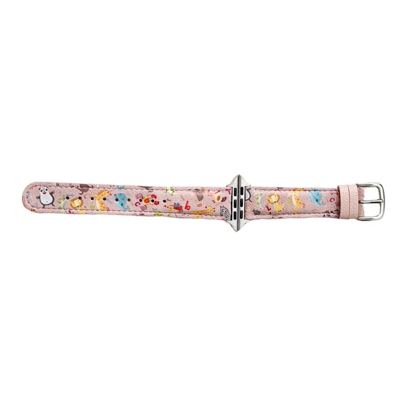 NCFCK Watch Band Apple Compatibility Genuine Leather Material-5