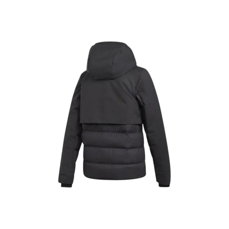 Adidas CLIMAWARM Down Jacket Women's Carbon Black-1