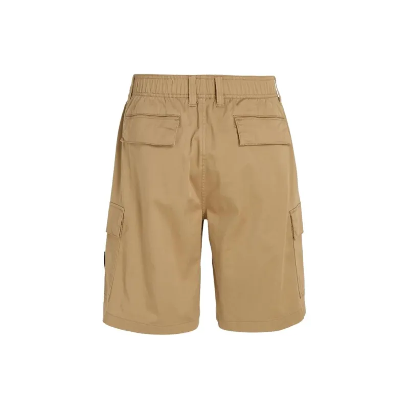Calvin Klein Logo appliqué Straight leg Shorts-1