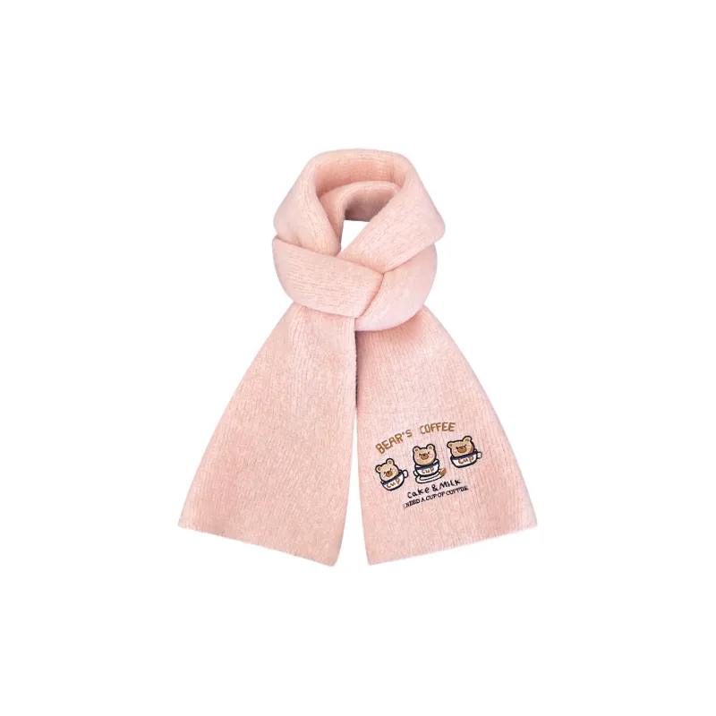 SLEEPYWALK Acrylic Knit Scarves Women's-3