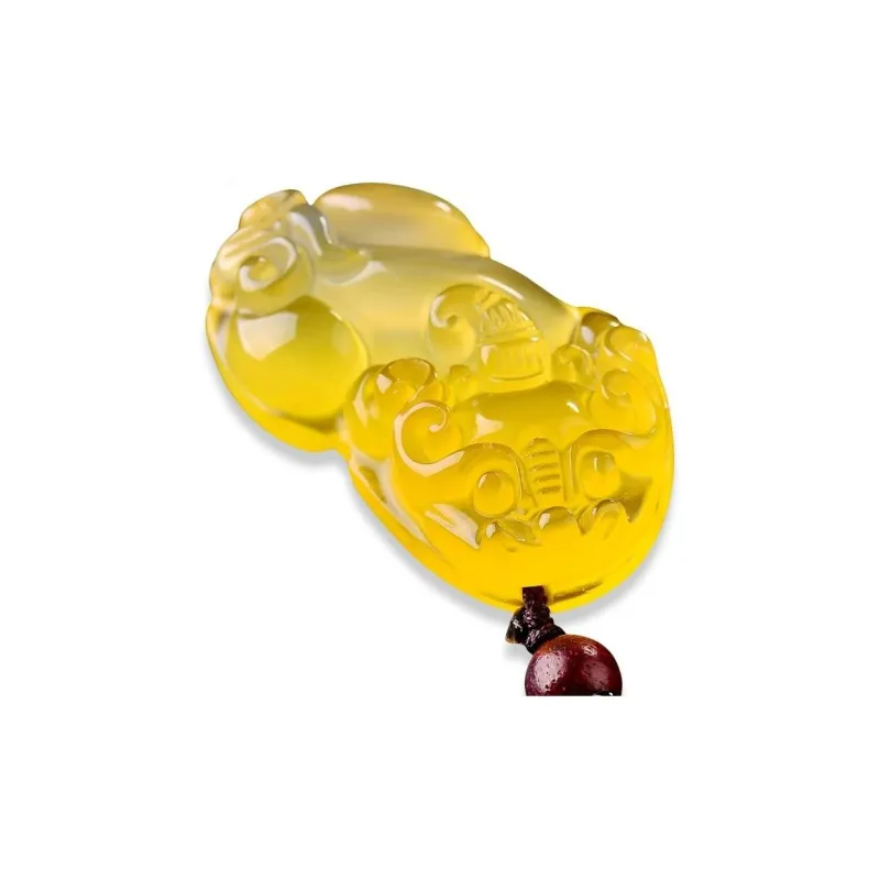 JUNWEN Chalcedony Necklaces Unisex-0