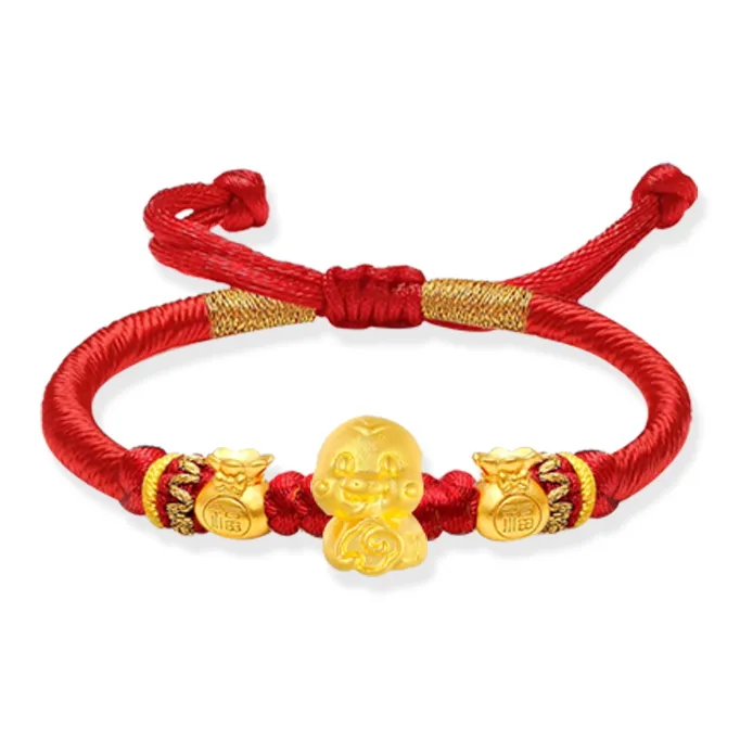 Zheng Tai Fook Gold Bracelet Kids-0