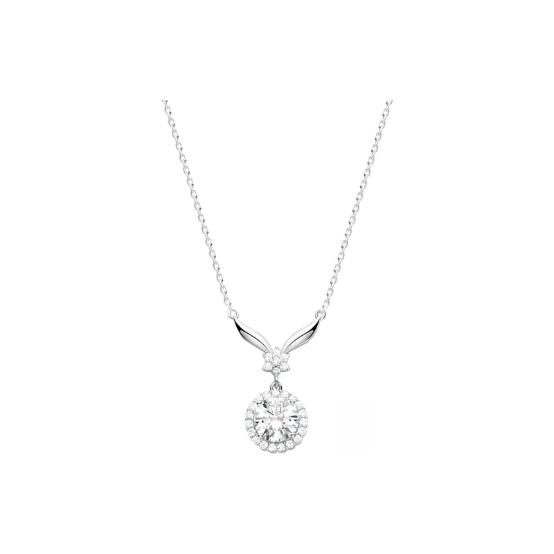 VXSAX S925 Silver Necklaces Women's-0