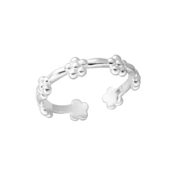Floating Joy 925 Sterling Silver Rings Unisex