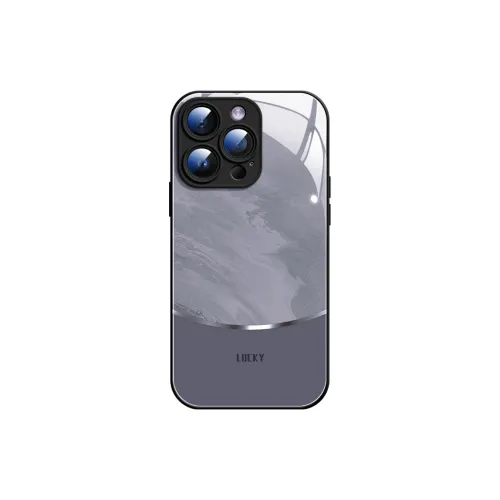 SUPER MOUSE Glass Material Phone Cases Compatibility Apple IPhone 16/15/14/Pro/Max Couple Trendy And Cool Luxury