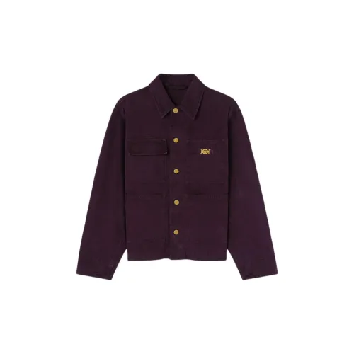 VERSACE JEANS Overdyed Carpenter Denim Jacket