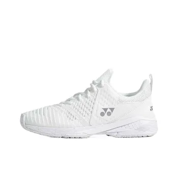 YONEX Abrasion Resistant Low Top Tennis Shoes Women's White