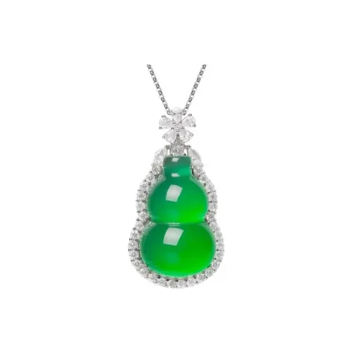 JUNWEN Chalcedony Necklaces Women's
