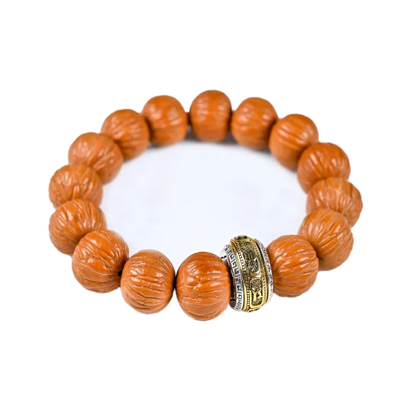 WUDE Monkey Head Walnut Bracelets Unisex-41
