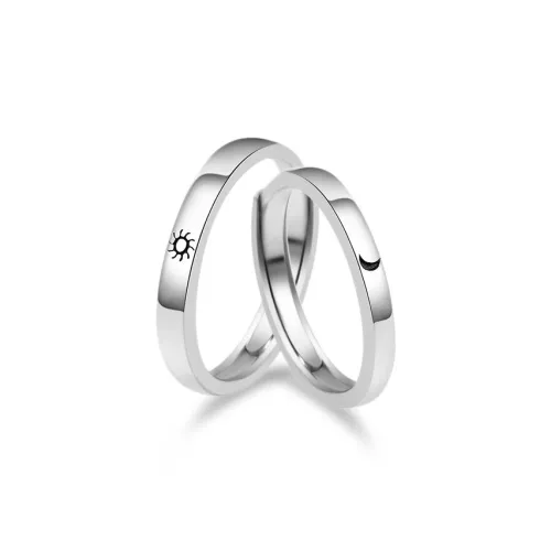 Floating Joy 925 Sterling Silver Rings Unisex