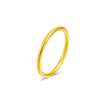 KING TAI SANG Alloy Rings Unisex
