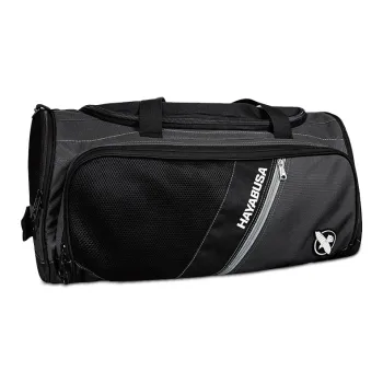 HAYABUSA Polyester Sports Handbag, Crossbody Bag, Gym Bag Unisex Black