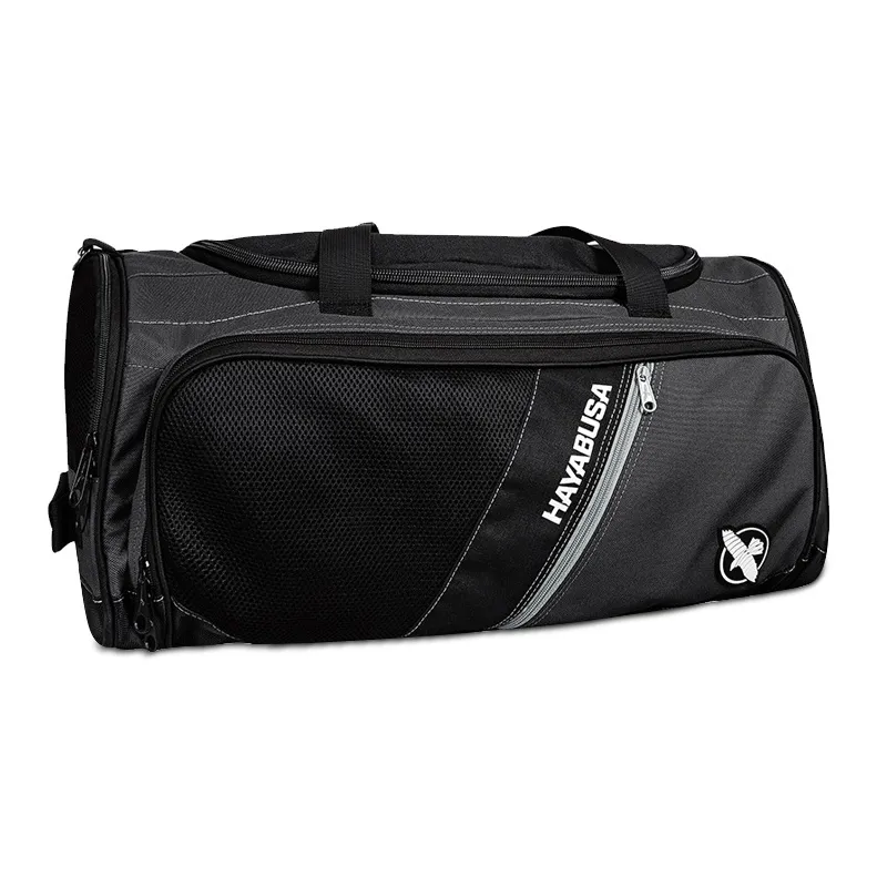 HAYABUSA Polyester Sports Handbag, Crossbody Bag, Gym Bag Unisex Black-0