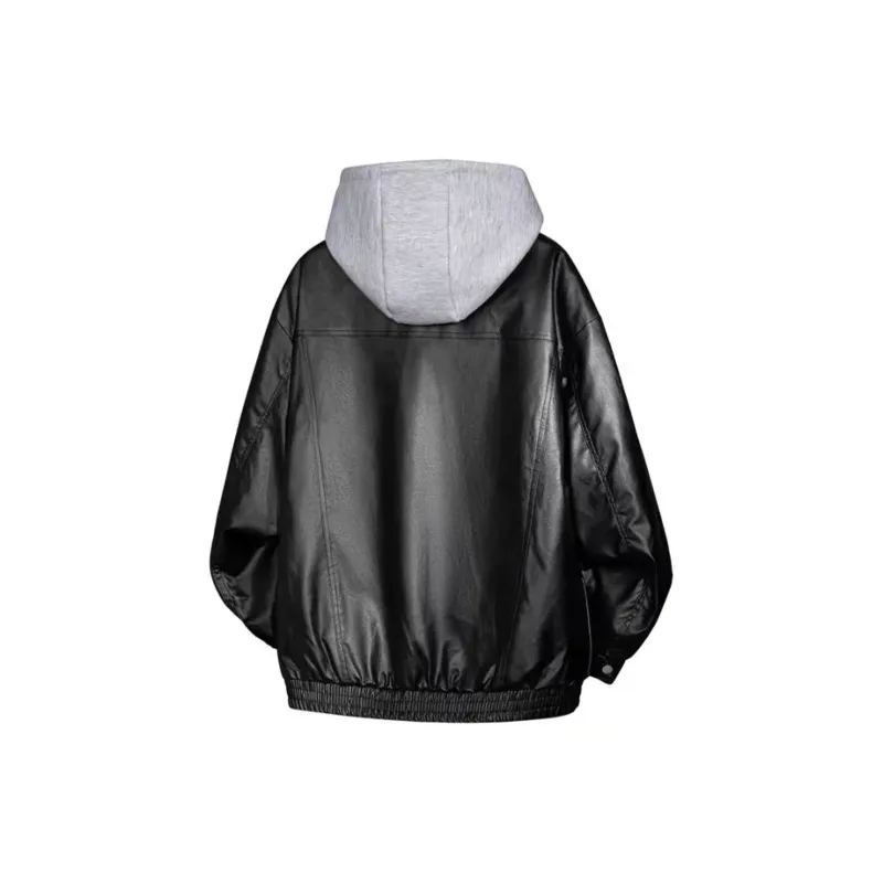 PAUL COSTELLOE Leather Jacket Unisex-21